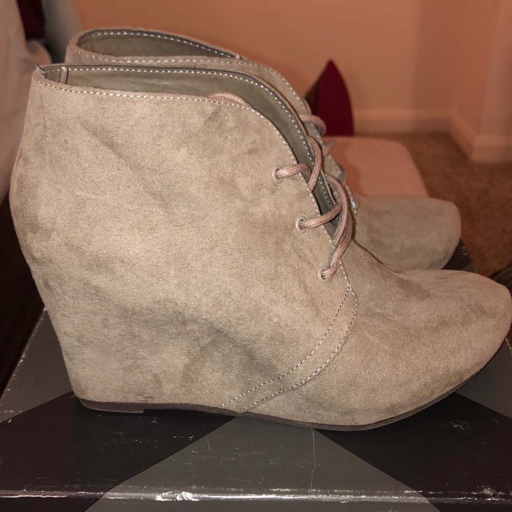 Wedge Booties - Picture 3 of 6